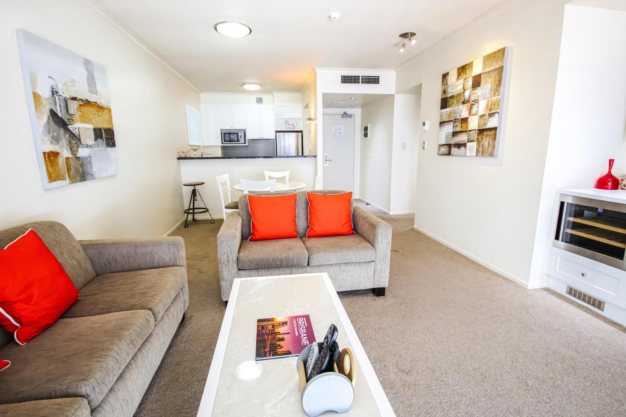 Dockside Brisbane Aparthotel Bagian luar foto